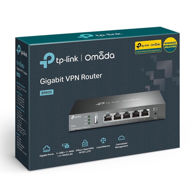MULTI-WAN VPN ROUTER 3X GIGABIT WAN/LAN PORTS+1X GI GA - Imagen 6 de 6