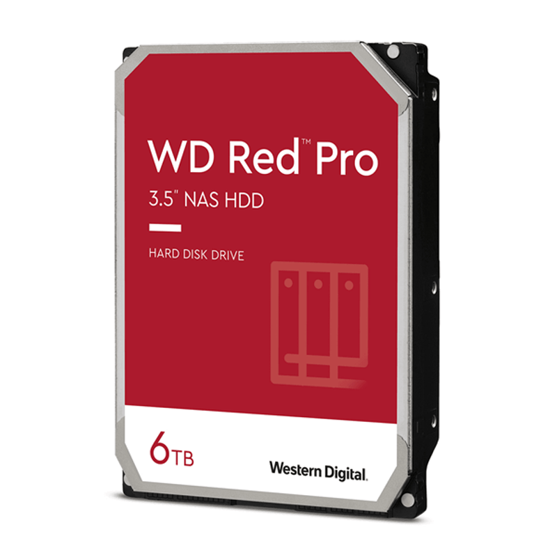 WESTERN DIGITAL Red Pro Red Pro 6000GB 3.5" Serial ATA - Imagen 1 de 2