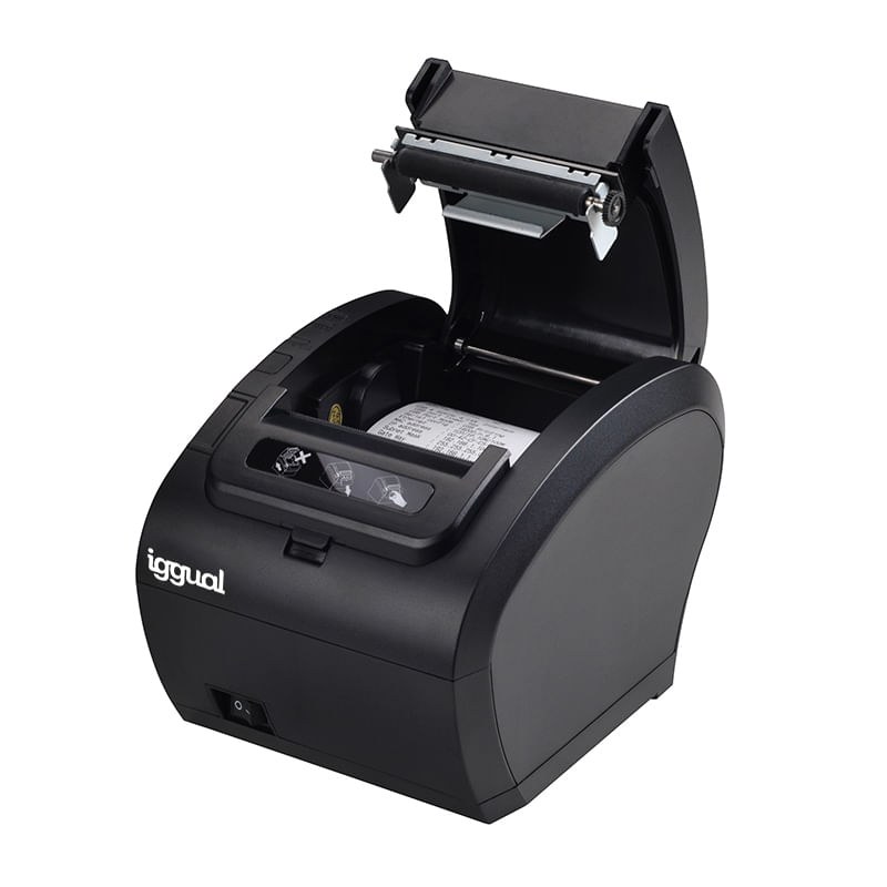 iggual Impresora Térmica TP8002 USB+RS232+Ethernet - Imagen 3 de 6