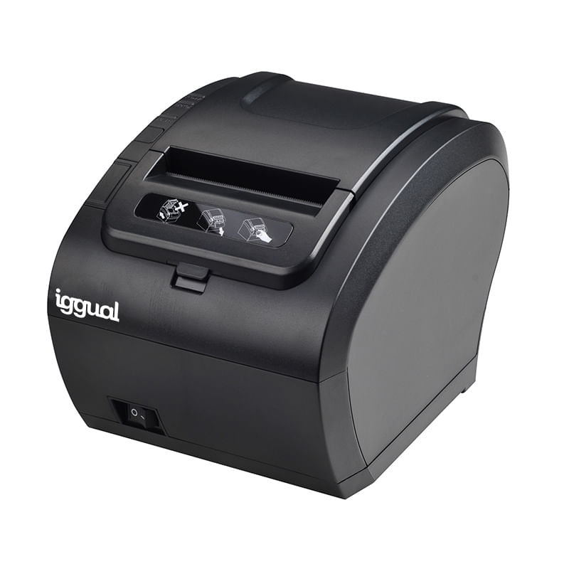 iggual Impresora Térmica TP8002 USB+RS232+Ethernet - Imagen 4 de 6