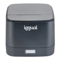 Miniatura 4 de iggual Impresora térmica TP EASY 58 USB+RJ11 negra