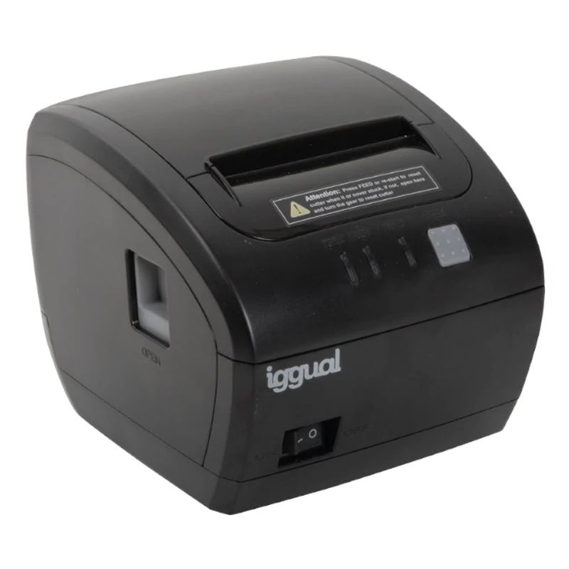 iggual Impresora térmica TP7001 USB+RS232+RJ45 - Imagen 2 de 5