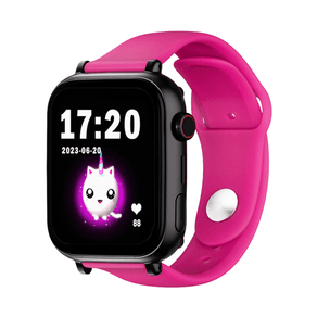Save Family PLUS SmartWatch con GPS y llamada Negro Correa silicona Lollipop Fusia NO INCLUYE SIM