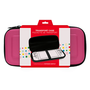FUNDA TRANSPORTE NINTENDO SWITCH COLOR ROSA