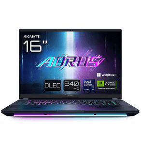 PORTATIL GIGABYTE AORUS MASTER 16 U9-275HX RTX 5080 32GB 1TB 16"OLED W11P