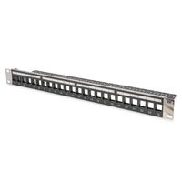 Miniatura 2 de MODULAR PATCH PANEL SHIELDED 24-PORT COLOR BLA CK