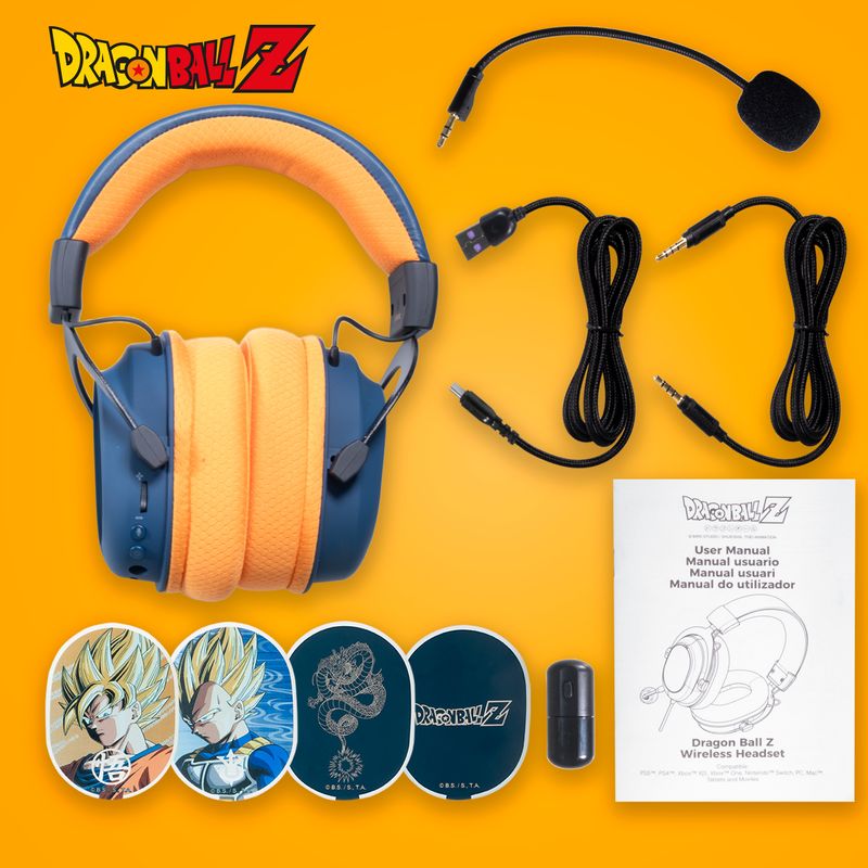 AURICULARES GAMING FR-TEC DRAGON BALL Z | WIRELESS - Imagen 7 de 32