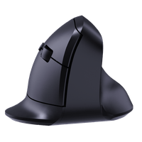 Miniatura 2 de RATON NETWAY RECARGABLE 2.4 +BT VERTICAL NEGRO