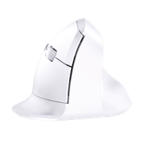 Miniatura 1 de RATON NETWAY RECARGABLE 2.4 +BT VERTICAL BLANCO