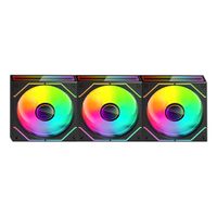 Miniatura 5 de KIT 3xVENTILADOR INTERNO ARGB MARS GAMING MF3DPROKIT NEGRO 120mm ARGB ARGB HUB RF REMOTE