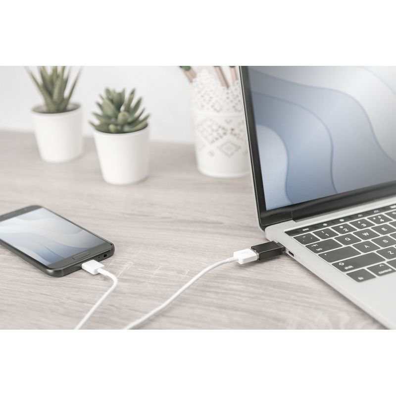 USB Type-C adapter type C to A M/F 3A 5GB 3.0 Version bl - Imagen 6 de 9