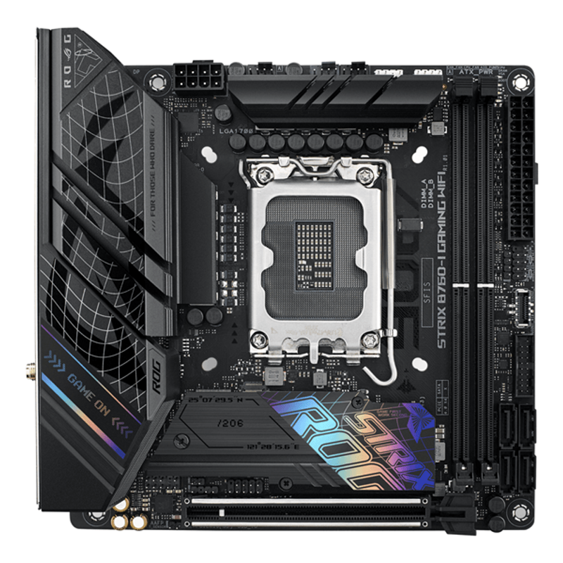 Asus Intel ROG STRIX B760-I GAMING WIFI LGA 1700 - Imagen 1 de 9