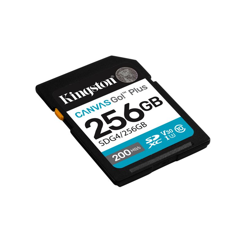 MEMORIA 256GB SDXC KINGSTON CANVAS GO PLUS GEN 4 - Imagen 3 de 6