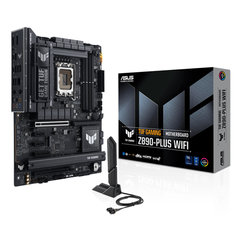 Asus Intel TUF GAMING Z890-PLUS WIFI LGA 1851 (Socket V1) - Imagen 1 de 8