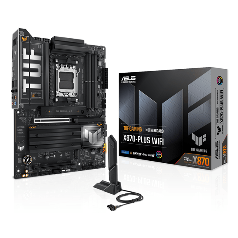 Asus AMD TUF GAMING X870-PLUS WIFI Socket AM5 - Imagen 1 de 9