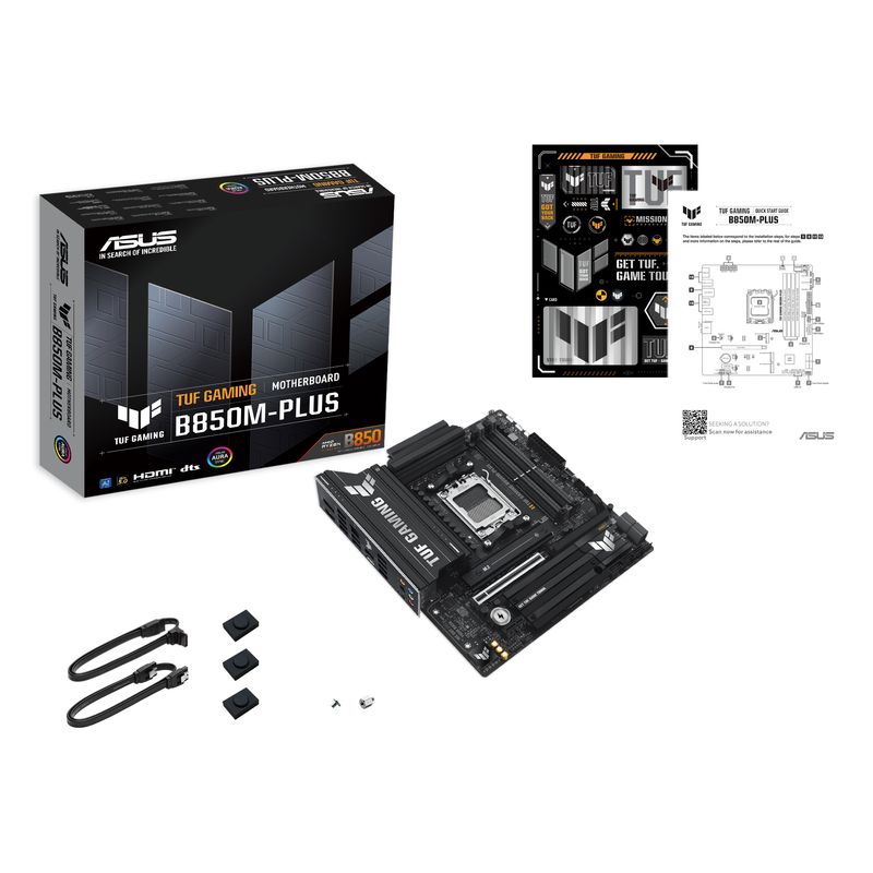 Asus AMD TUF GAMING B850M-PLUS Socket AM5 - Imagen 12 de 12