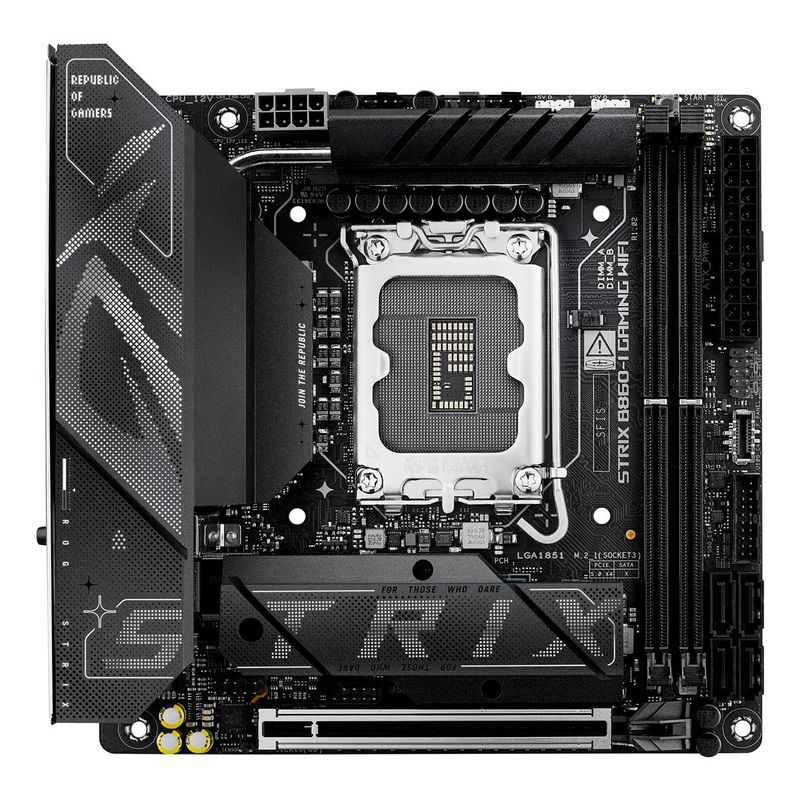 Asus Intel ROG STRIX B860-I GAMING WIFI LGA 1851 (Socket V1) - Imagen 3 de 12