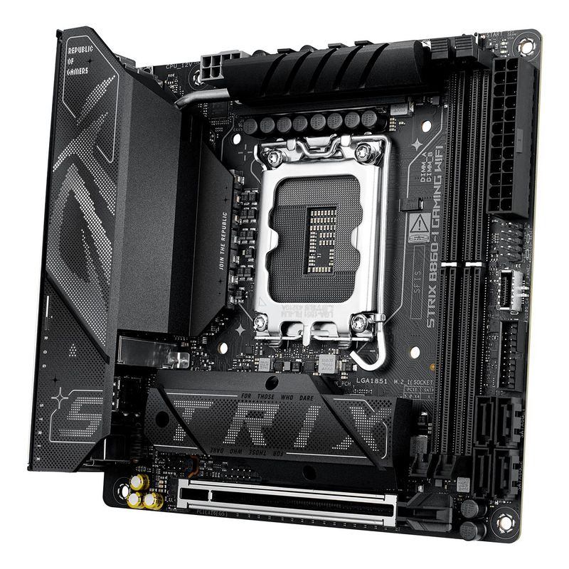 Asus Intel ROG STRIX B860-I GAMING WIFI LGA 1851 (Socket V1) - Imagen 4 de 12