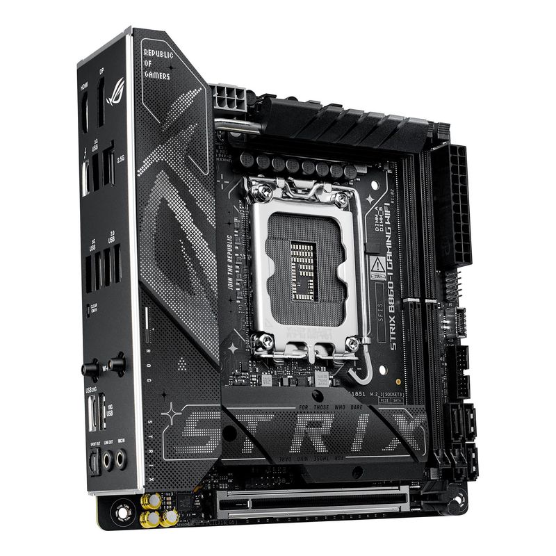Asus Intel ROG STRIX B860-I GAMING WIFI LGA 1851 (Socket V1) - Imagen 5 de 12