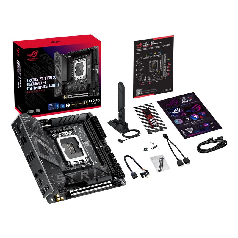 Asus Intel ROG STRIX B860-I GAMING WIFI LGA 1851 (Socket V1) - Imagen 12 de 12