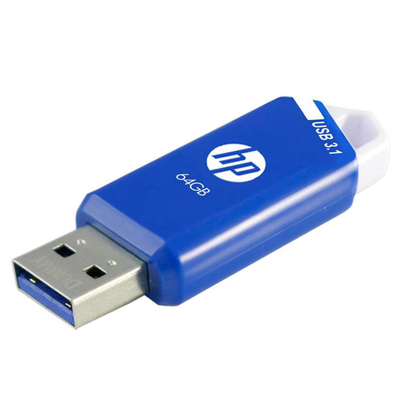 USB 3.1 HP 64GB X755W PACK DE 3 AZUL - Imagen 5 de 6