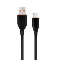Miniatura 2 de CABLE DE CARGA Y DATOS GEMBIRD USB TIPO C DE SILICONA PREMIUM 1,5 M NEGRO