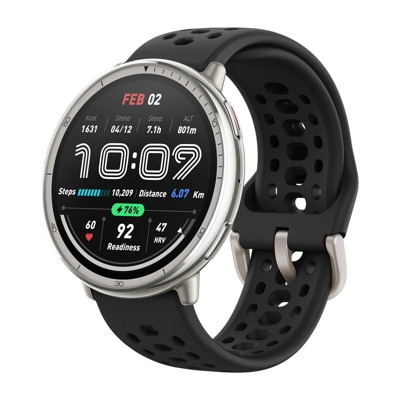 SMARTWATCH AMAZFIT ACTIVE 2 SPORT SILICONE BLACK - Imagen 2 de 2