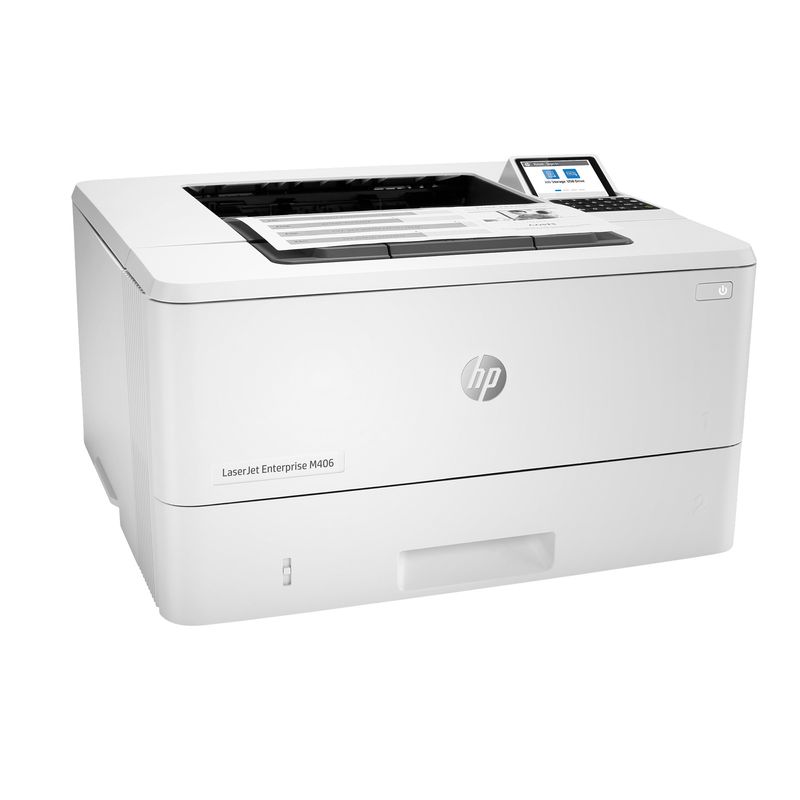 HP LaserJet Enterprise LaserJet Enterprise M406dn Blanco y negro Impresora, Solo Ethernet; A doble cara Laser Wifi Dúplex - Imagen 6 de 13