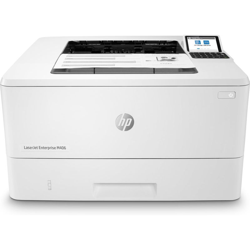 HP LaserJet Enterprise LaserJet Enterprise M406dn Blanco y negro Impresora, Solo Ethernet; A doble cara Laser Wifi Dúplex - Imagen 7 de 13
