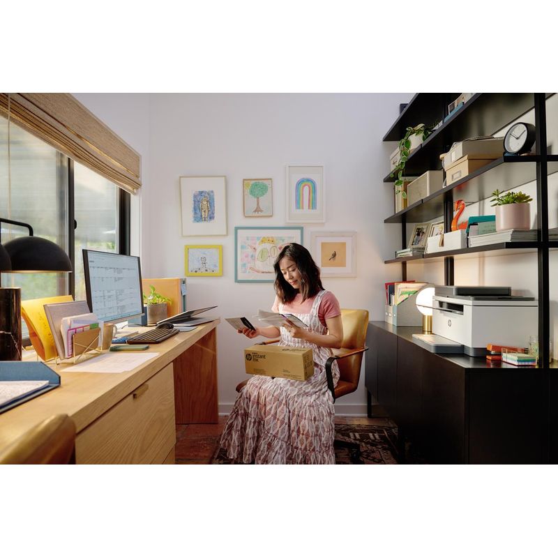 HP LaserJet Enterprise LaserJet Enterprise M406dn Blanco y negro Impresora, Solo Ethernet; A doble cara Laser Wifi Dúplex - Imagen 10 de 13