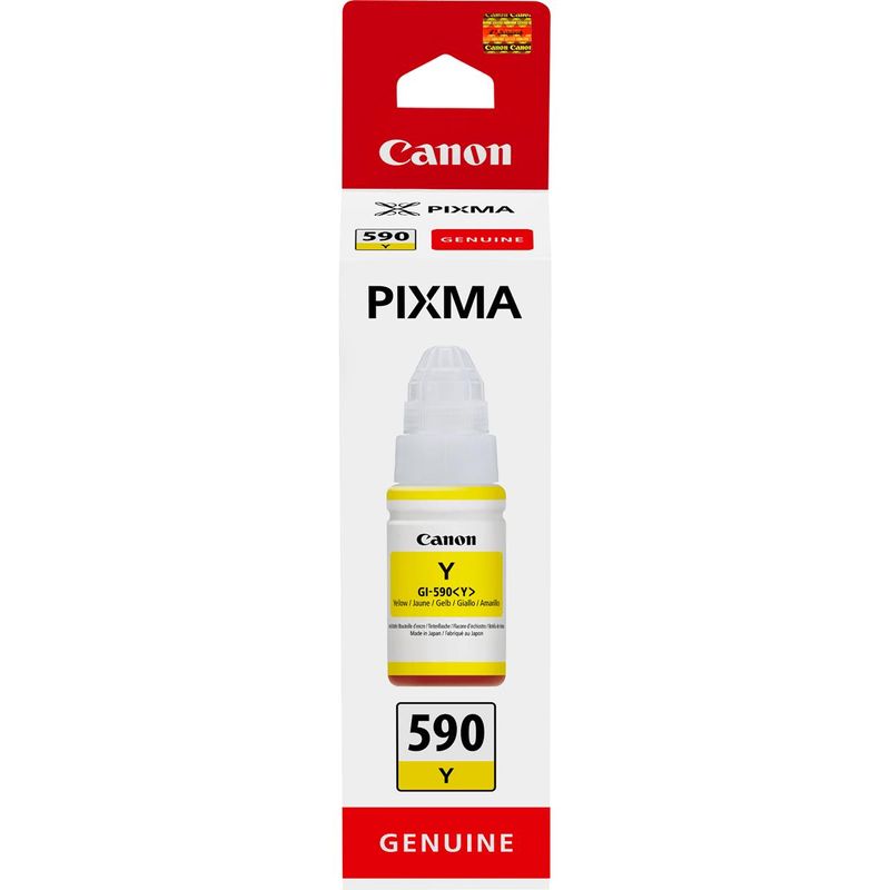 CARTUCHO CANON BOTELLA 70ML YELLOW GI-590Y - Imagen 2 de 2