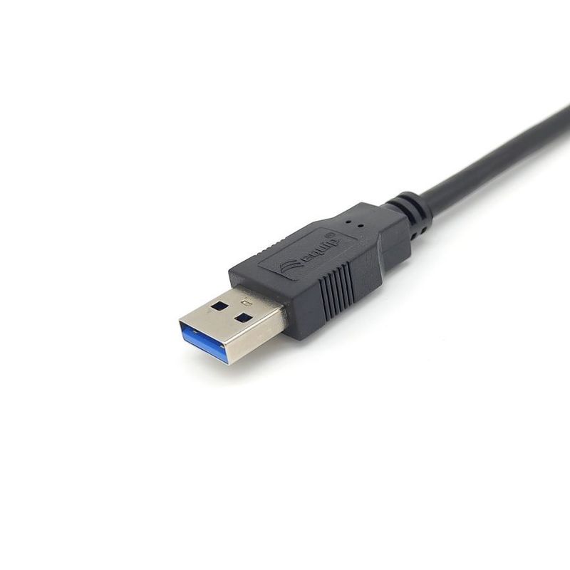 CABLE USB-A MACHO USB-C MACHO USB 3.2 2M TRANSFERENCIA 5G 3A COLOR NEGRO - Imagen 7 de 9