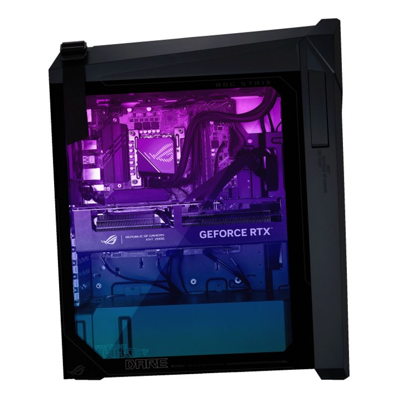 ASUS CPU ROG STRIX G16CHR-71470F0370. i7-14700F. RTX4070 SUPER. 32GB DDR5. 1TB SSD. MIDI TORRE. GRIS - Imagen 6 de 7