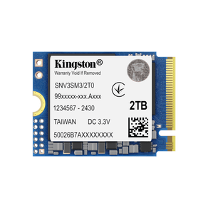 KINGSTON  2000G NV3 M.2 2230 NVMe SSD  SSD 2000GB M.2  6000MB/s PCI Express 4.0 NVMe