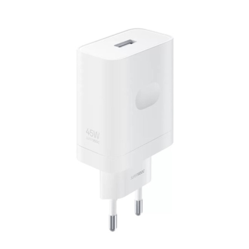 REALME SUPERVOOC 45W POWER ADAPTER VCB4JAEH WHITE EU - Imagen 1 de 4