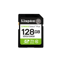 Miniatura 1 de KINGSTON 128GB SDXC Canvas Select Plus Gen3 150MB/s C10 UHS-I U1 V10