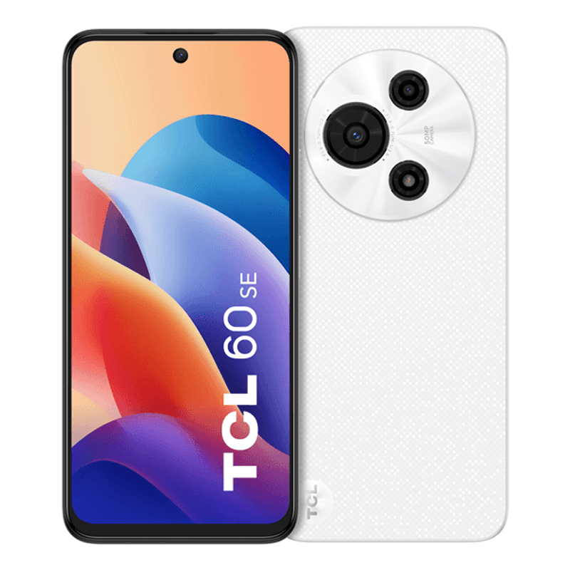 SMARTPHONE TCL 60 SE 6.7" HD+, 4G, OC, 8GB, 512GB, AND15, PURE WHITE - Imagen 1 de 5