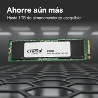 Miniatura 4 de Crucial E100 SSD 2 TB M.2 PCIe 4.0 NVMe