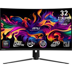 MONITOR MSI MPG 321CURX QD-OLED   31.5" 3840 x 2160 HDMI