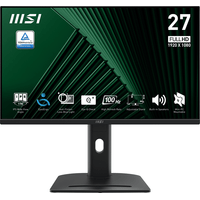 Miniatura 1 de MSI MONITOR PRO MP275PG. 27" IPS PLANO. 1920x1080. 100Hz. NEGRO