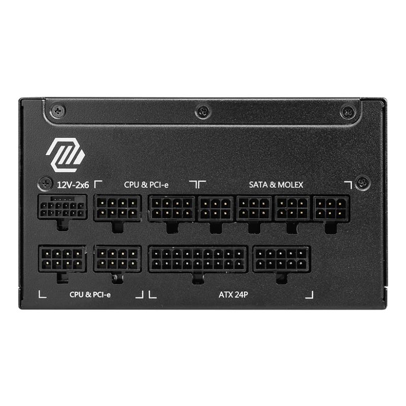 Fuente Alimentación 1000W MSI MAG A1000GL PCIE5 80 PLUS Gold Fully-Modular Negro - Imagen 4 de 5
