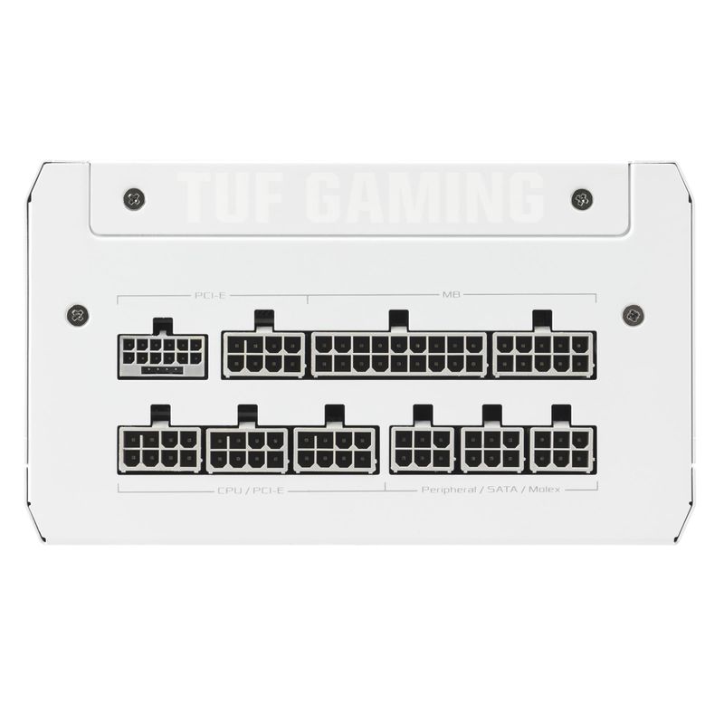 Fuente Alimentación 1000W Asus TUF Gaming 1000W Gold White Edition 80 PLUS Gold Fully-Modular Blanco - Imagen 11 de 13