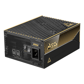 Fuente Alimentación 1600W MSI MEG Ai1600T PCIE5 80 PLUS Titanium Fully-Modular Negro