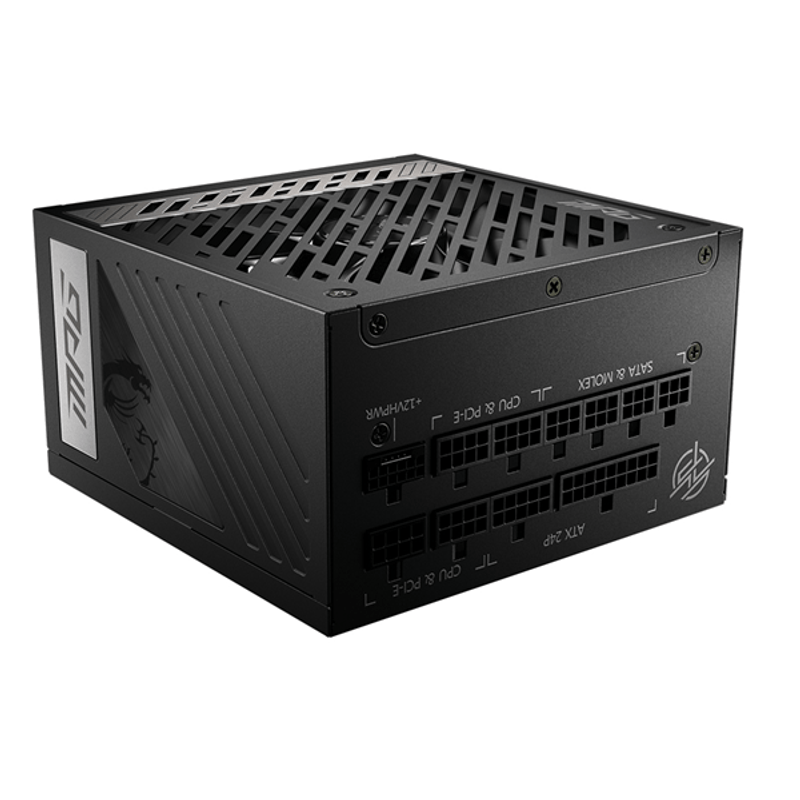 FUENTE DE ALIMENTACION MSI MPG A1000G | 1000W | 80+ GOLD | MODULAR | PCIE 5.0 - Imagen 1 de 6