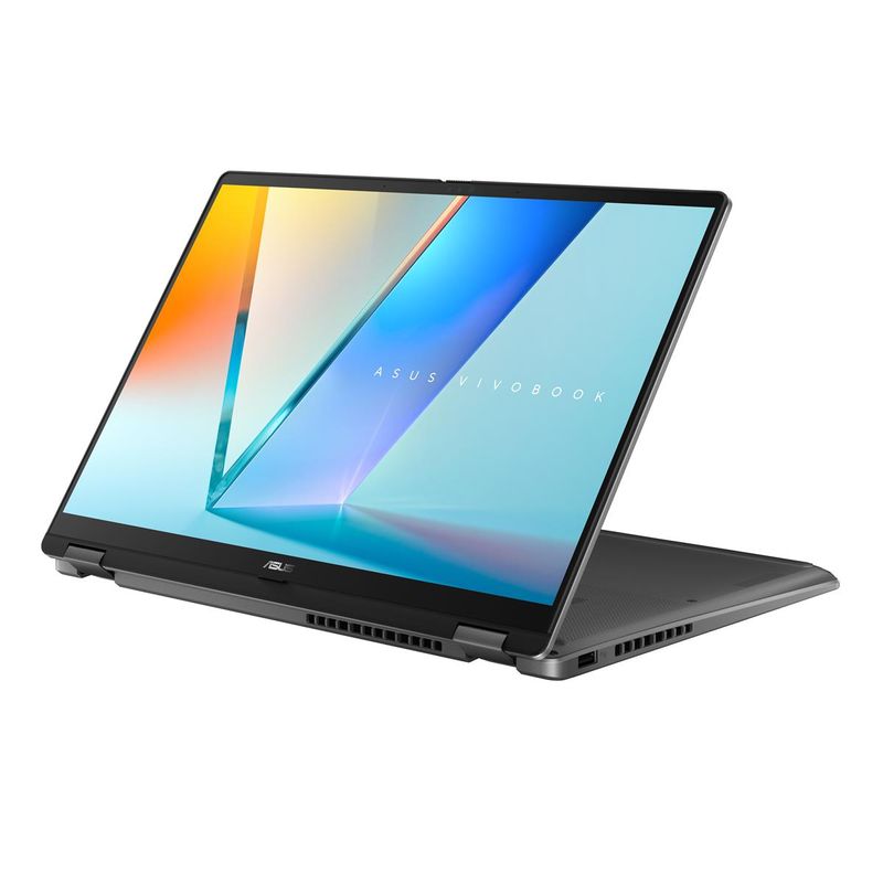 PORTATIL ASUS VIVOBOOK 14 FLIP OLED TP3407SA-QL065W. 14" WUXGA. INTEL CORE ULTRA 7 258V. ARC GRAPHICS 140V. 32GB RAM, 1TB SSD. W11 HOME. GRIS - Imagen 14 de 16