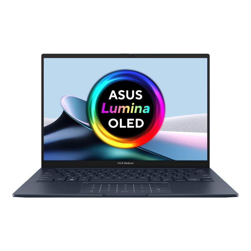 PORTATIL ASUS ZENBOOK 14 OLED UX3405MA-PZ080W. 14" WQXGA+ 120HZ. INTEL CORE ULTRA 7 155H. ARC GRAPHICS. 16GB RAM. 512GB SSD. W11 HOME. AZUL - Imagen 4 de 8