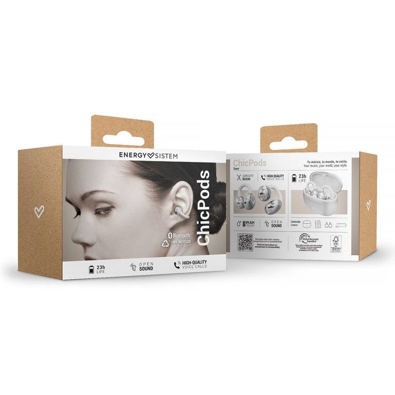 AURICULARES ENERGY SISTEM CHIC PODS TWS OPEN SOUND - Imagen 5 de 7