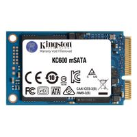 Miniatura 2 de KINGSTON  Disco SSD KC600 SATA3 mSATA de 1024 G  SSD 1000GB mSATA  550MB/s 6Gbit/s  Serial ATA III