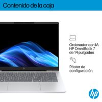 Miniatura 7 de PORTATIL HP OMNIBOOK 7 14 ULTRA 5-225U - EVO, 16GB, 1TB SSD, 14" , W11