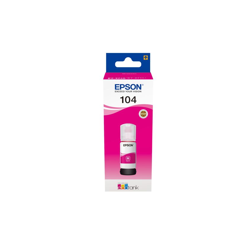 CONSUMIBLE EPSON MAGENTA ECOTANK 104 - Imagen 2 de 2